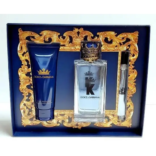 Experience Elegance with the K by Dolce & Gabbana 3 Piece Gift Set Men’s Sets