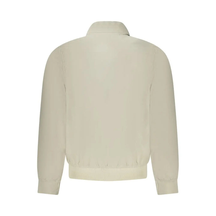 K-WAY Beige Nylon Jackets &amp; Coat
