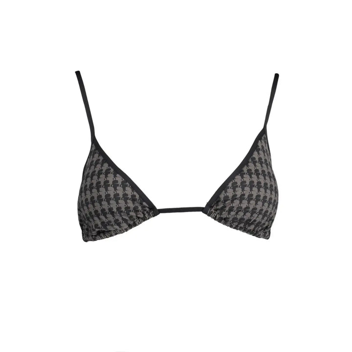 Karl Lagerfeld Black Polyamide Women Swimsuit