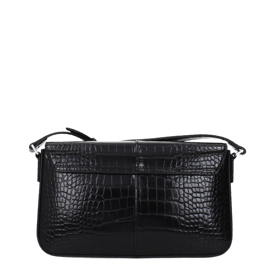 Karl Lagerfeld Black Polyethylene Shoulder Bag