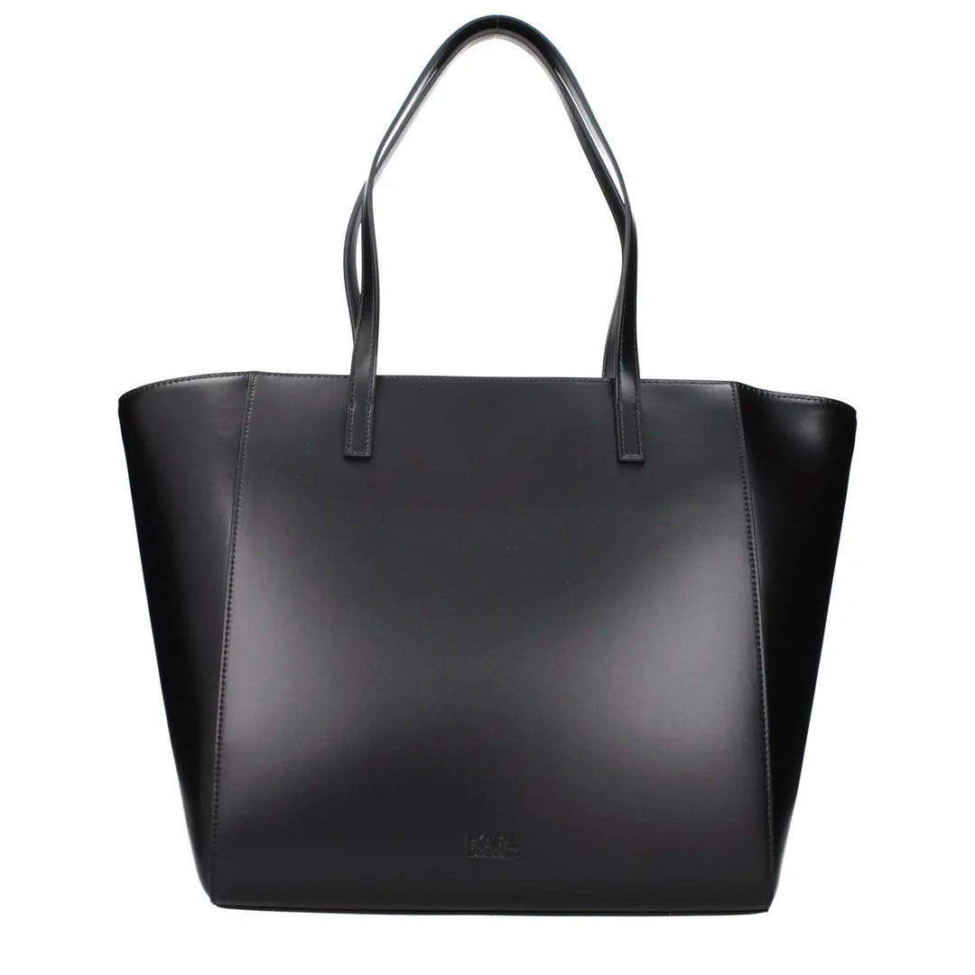 Karl Lagerfeld Black Polyethylene Shoulder Bag