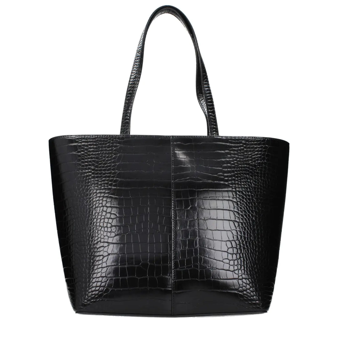 Karl Lagerfeld Black Polyethylene Shoulder Bag