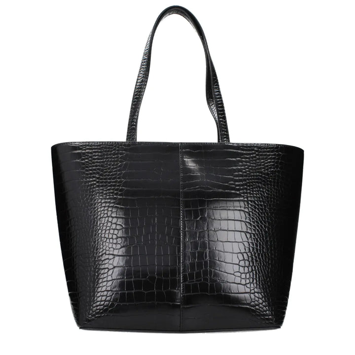Karl Lagerfeld Black Polyethylene Shoulder Bag