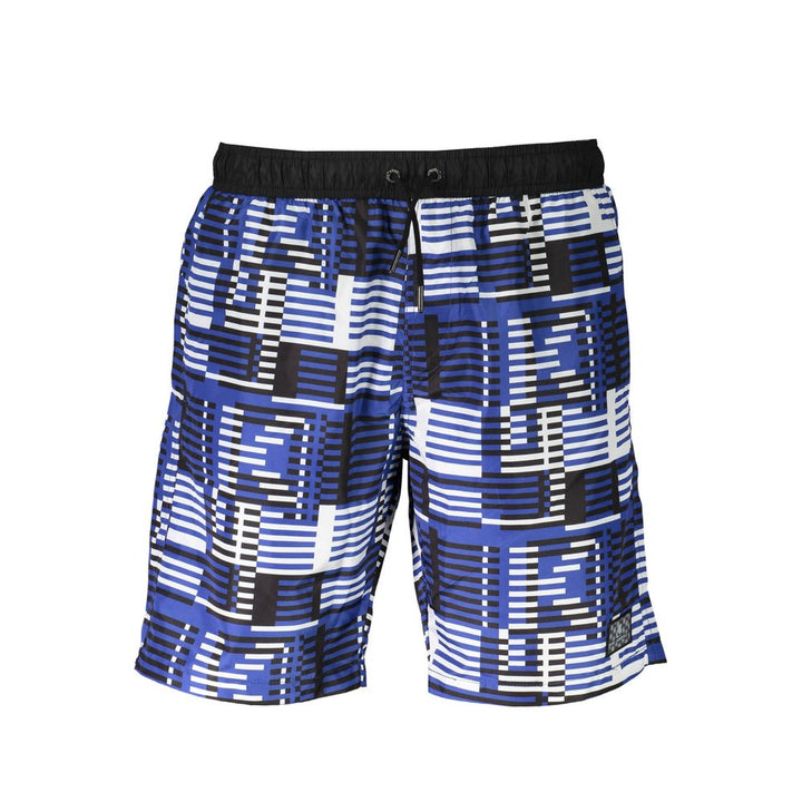 Karl Lagerfeld Blu Polyester Men’s Swim Trunk
