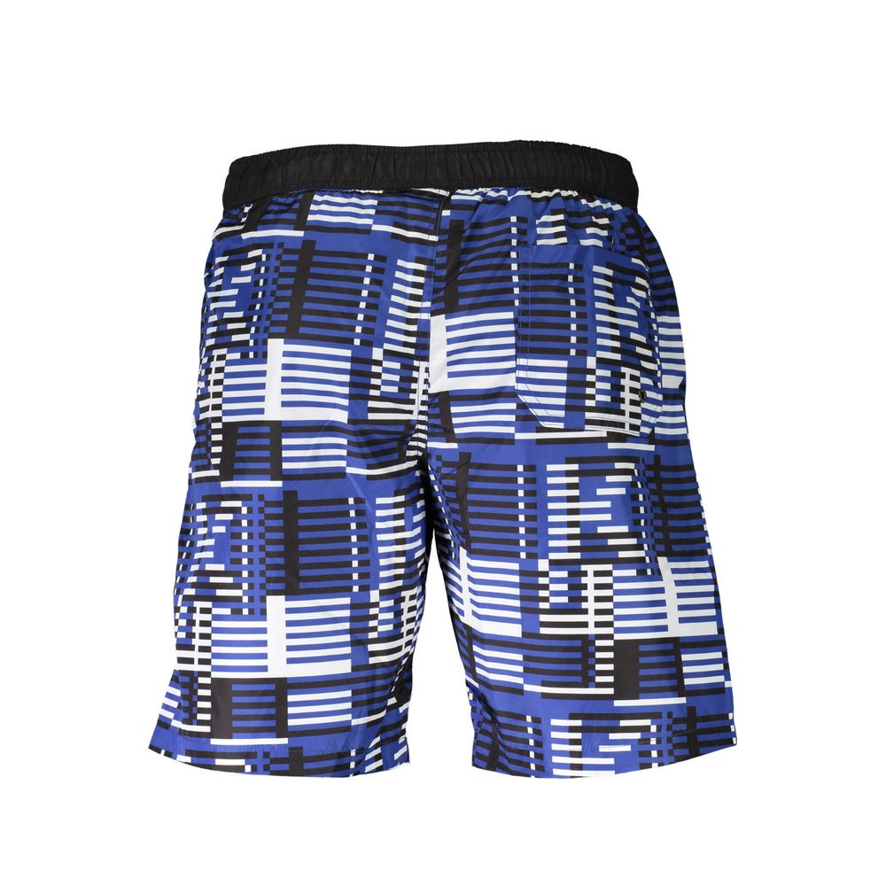 Karl Lagerfeld Blu Polyester Men’s Swim Trunk