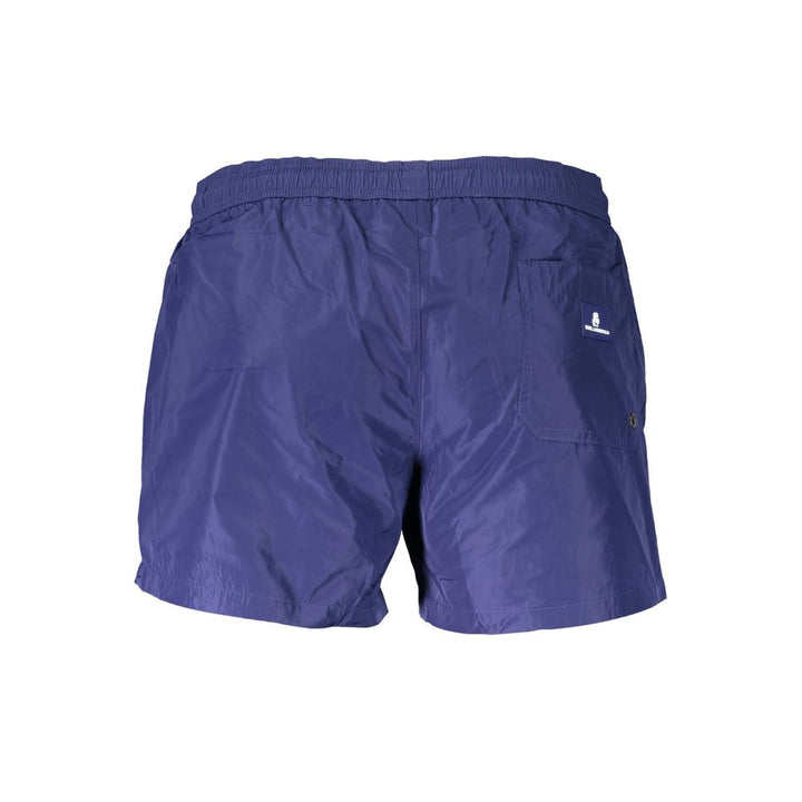 Karl Lagerfeld Blue Polyester Men’s Swim Boxer