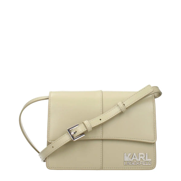 Karl Lagerfeld - Green Polyethylene Crossbody Bag
