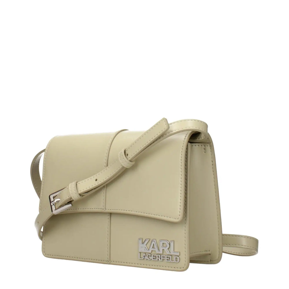 Karl Lagerfeld - Green Polyethylene Crossbody Bag