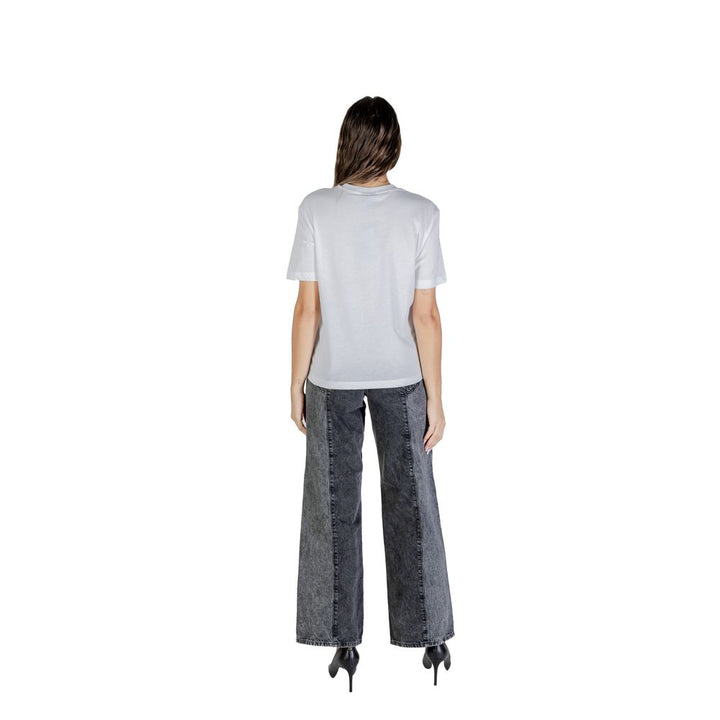 Karl Lagerfeld - White Cotton T-Shirt