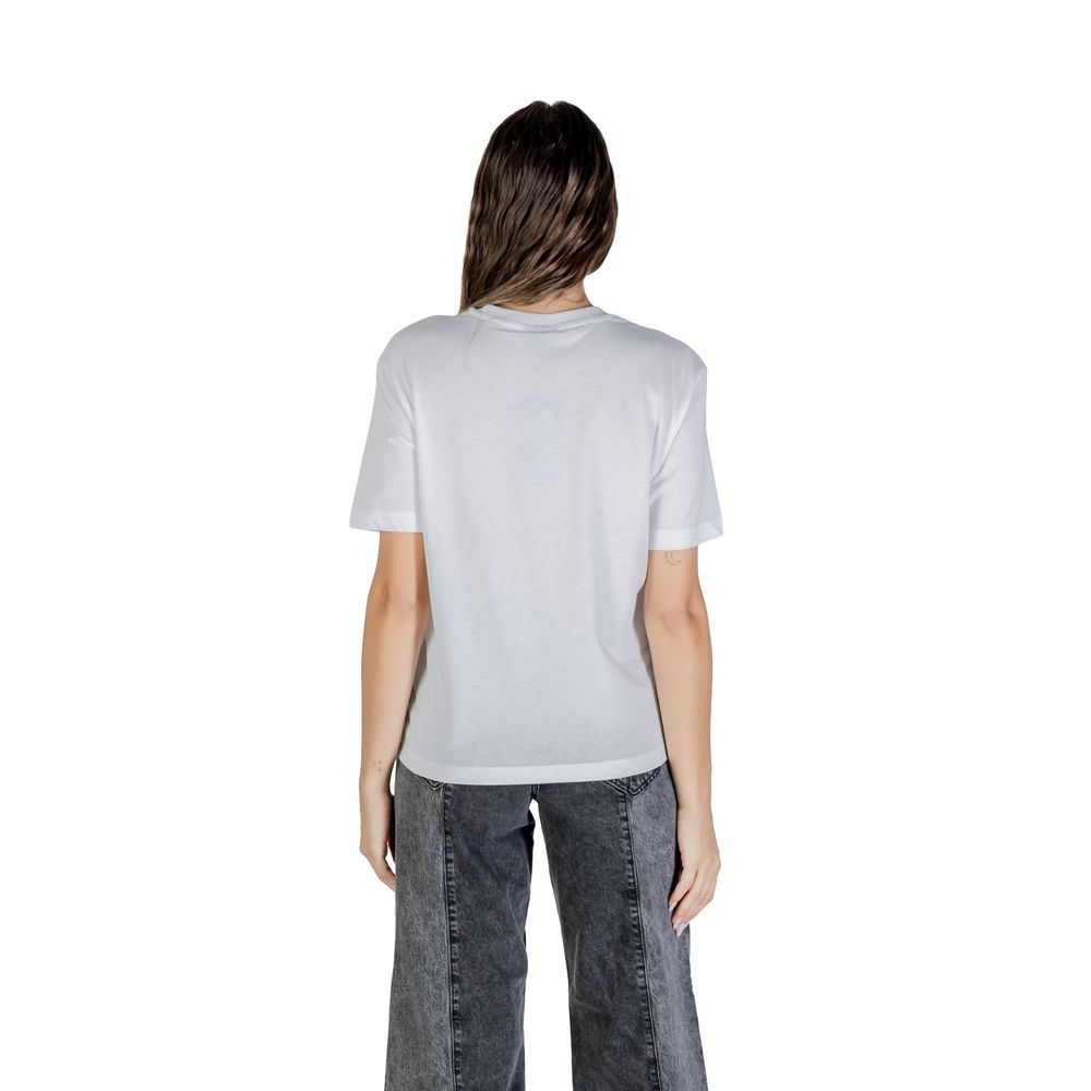 Karl Lagerfeld - White Cotton T-Shirt