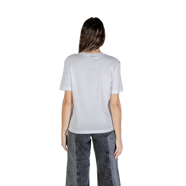 Karl Lagerfeld - White Cotton T-Shirt