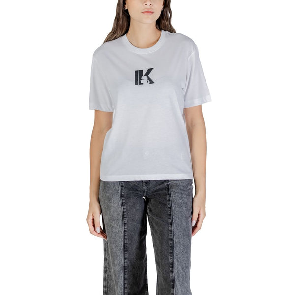 Karl Lagerfeld - White Cotton T-Shirt