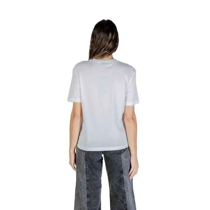 Karl Lagerfeld White Cotton T-Shirt