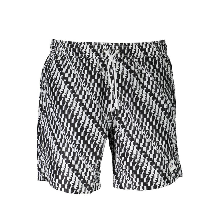 Karl Lagerfeld White Polyester Men’s Swim Boxer