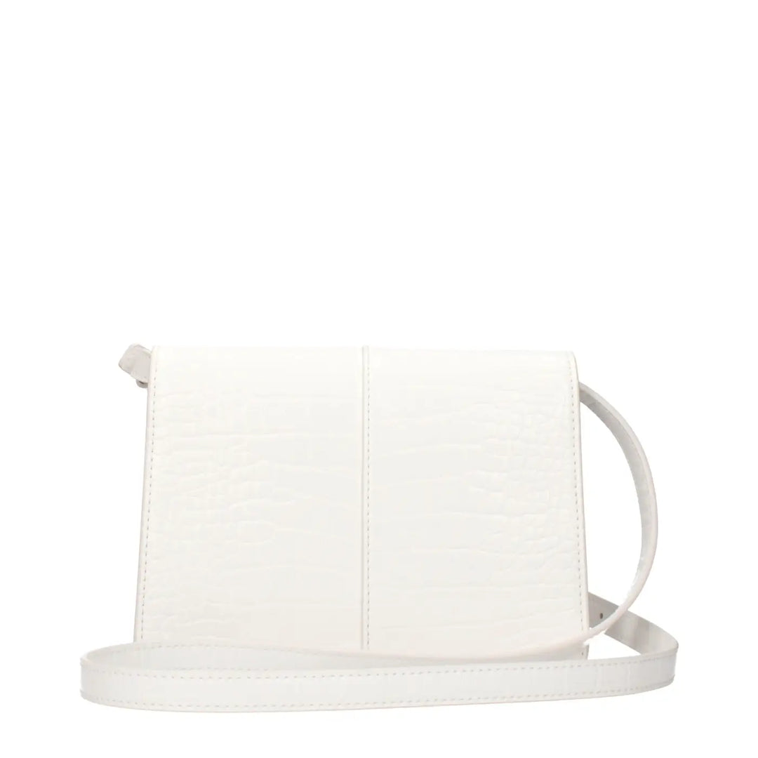 Karl Lagerfeld White Polyethylene Crossbody Bag