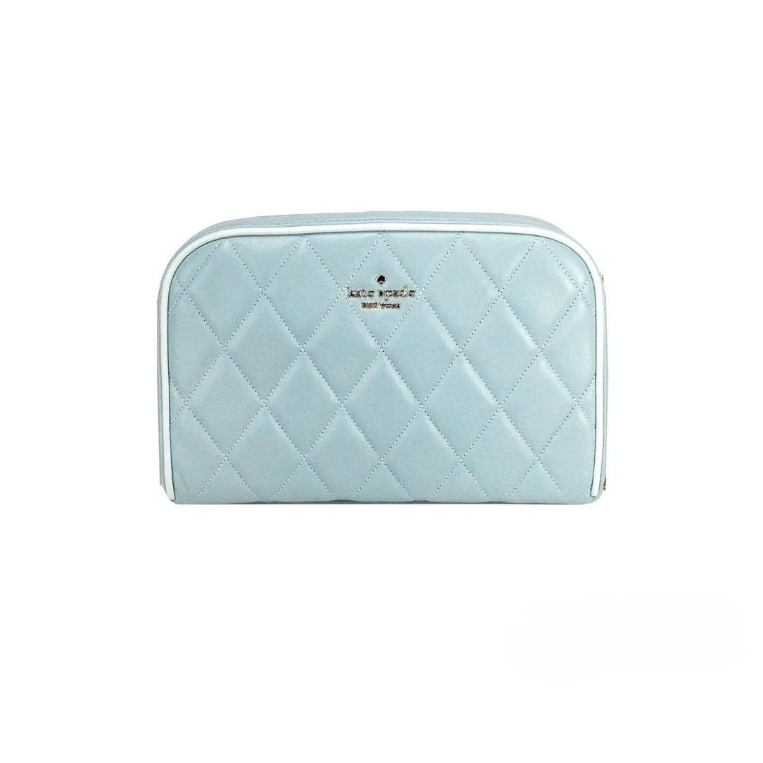 Kate Spade Carey Mini Wild Sage Quilted Smooth Leather Camera Crossbody Bag