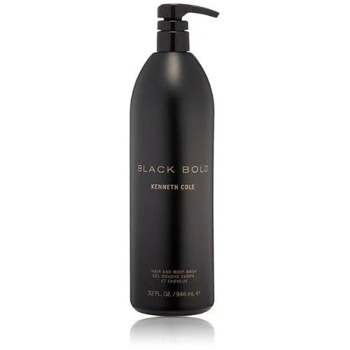 Kenneth Cole Black Bold men’s body wash bottle