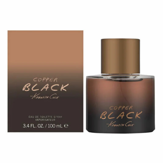 Kenneth Cole Black Copper Eau Vibrant Apple Ginger Bourbon Blend Men’s Cologne