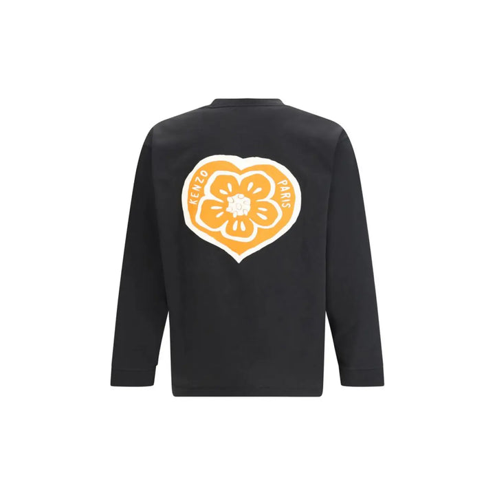 Kenzo Black Cotton Long Sleeve T-shirt