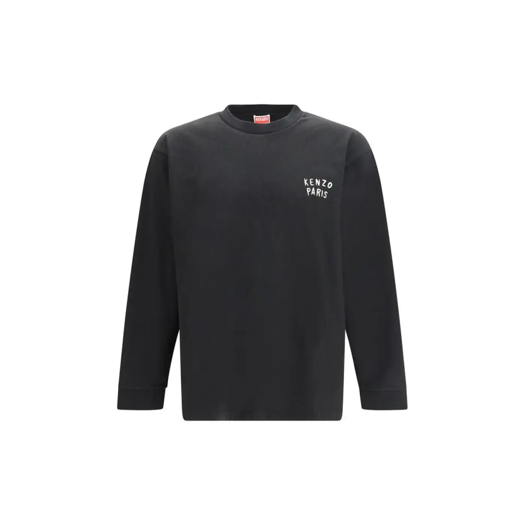 Kenzo Black Cotton Long Sleeve T-shirt