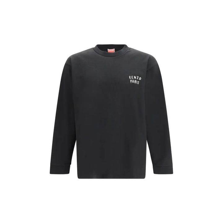 Kenzo Black Cotton Long Sleeve T-shirt