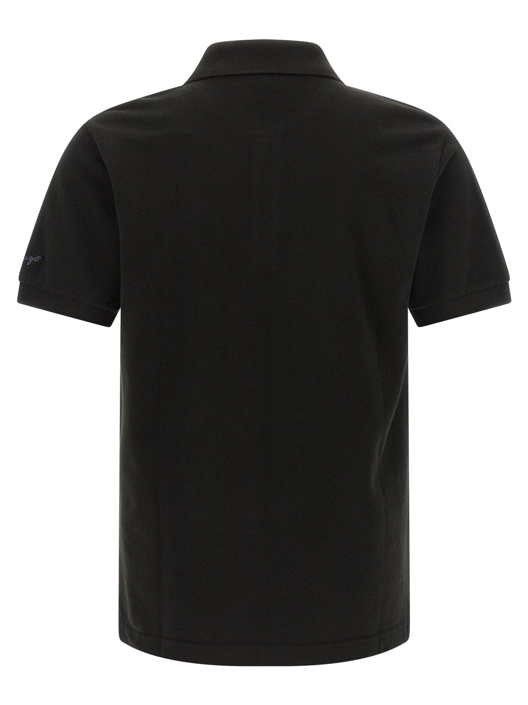 Kenzo Black Cotton Polo Shirt
