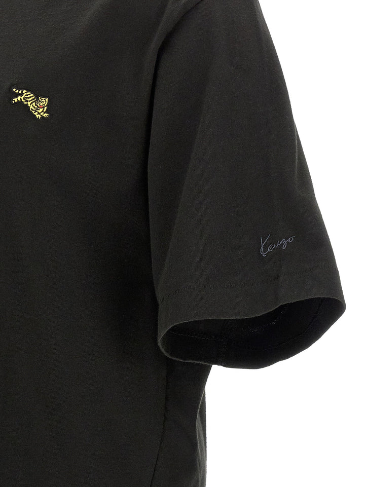 Kenzo Black Cotton T-shirt