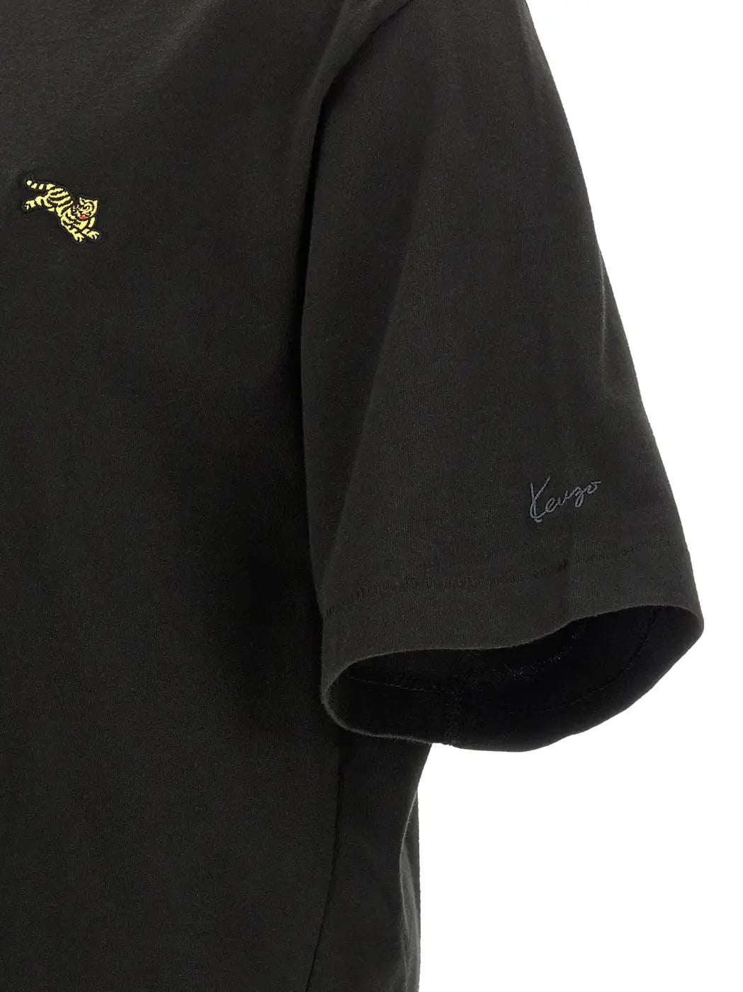 Kenzo Black Cotton T-shirt