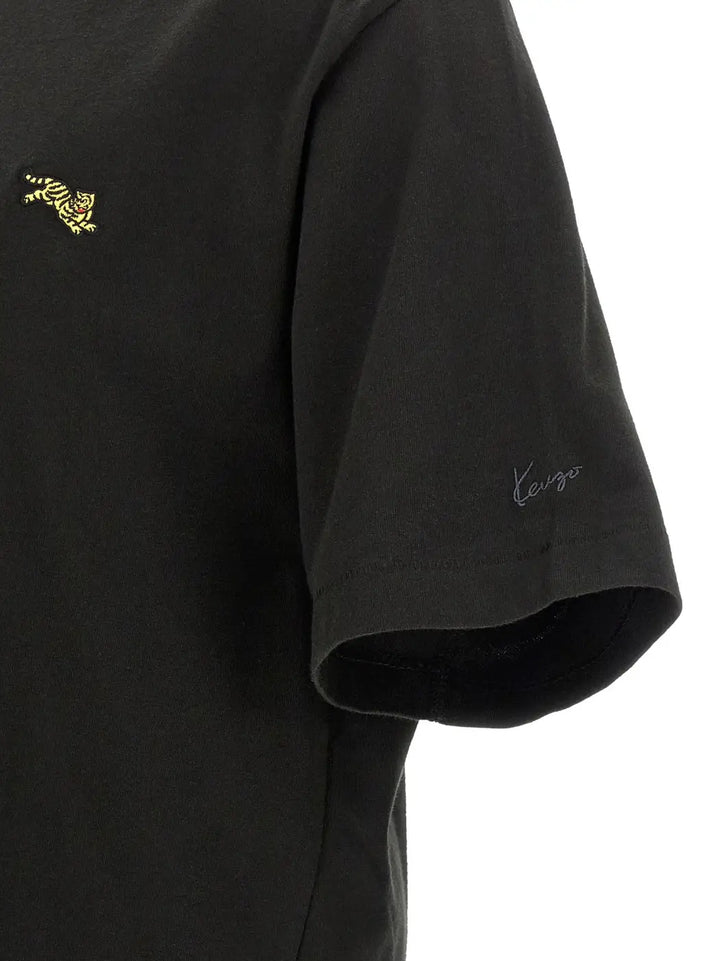 Kenzo Black Cotton T-shirt