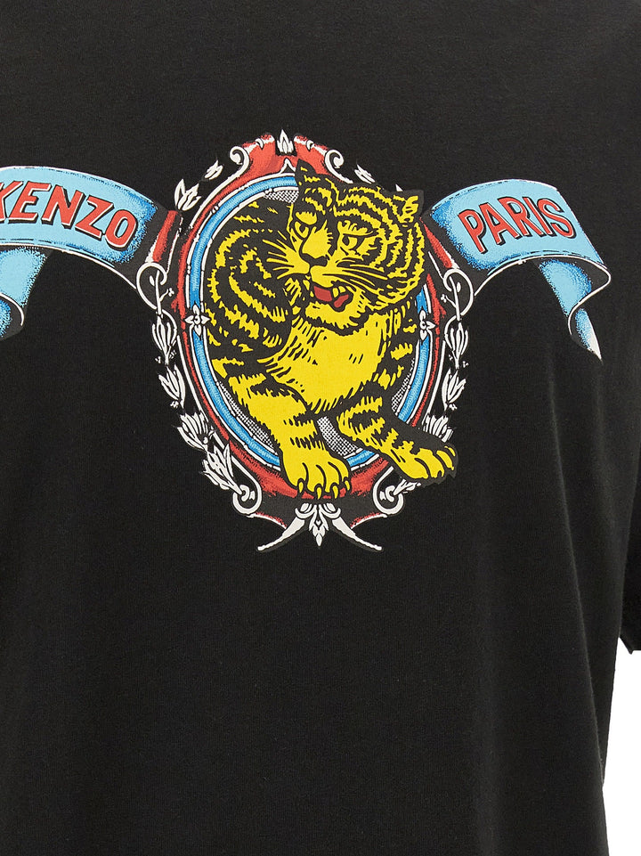 Kenzo Black Cotton T-shirt