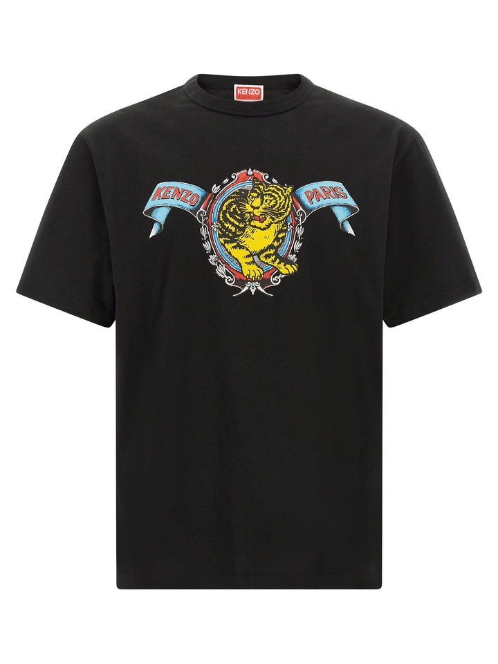 Kenzo Black Cotton T-shirt