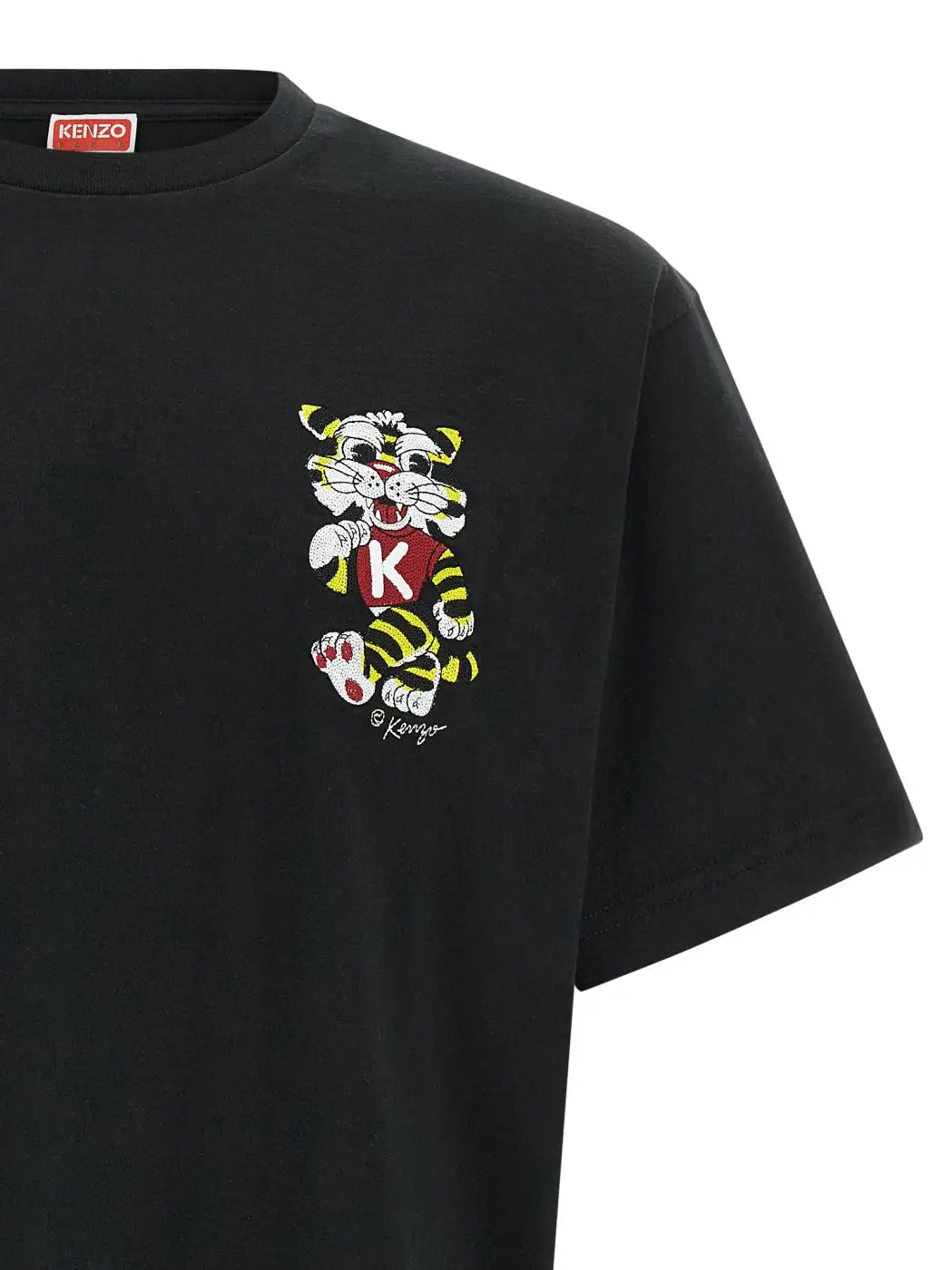 Kenzo Black Cotton T-shirt