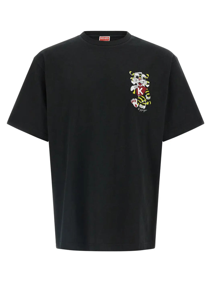 Kenzo Black Cotton T-shirt