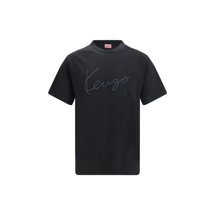 Kenzo Black Cotton T-Shirt