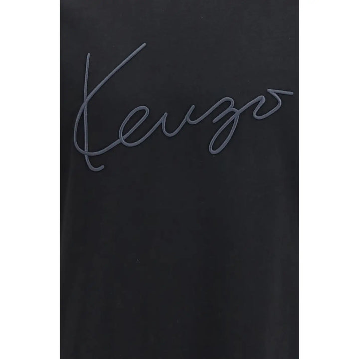 Kenzo Black Cotton T-Shirt