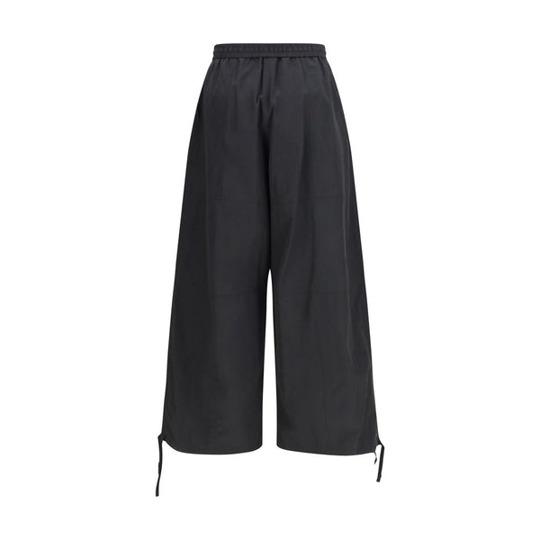 Kenzo Black Polyester Casual Pants