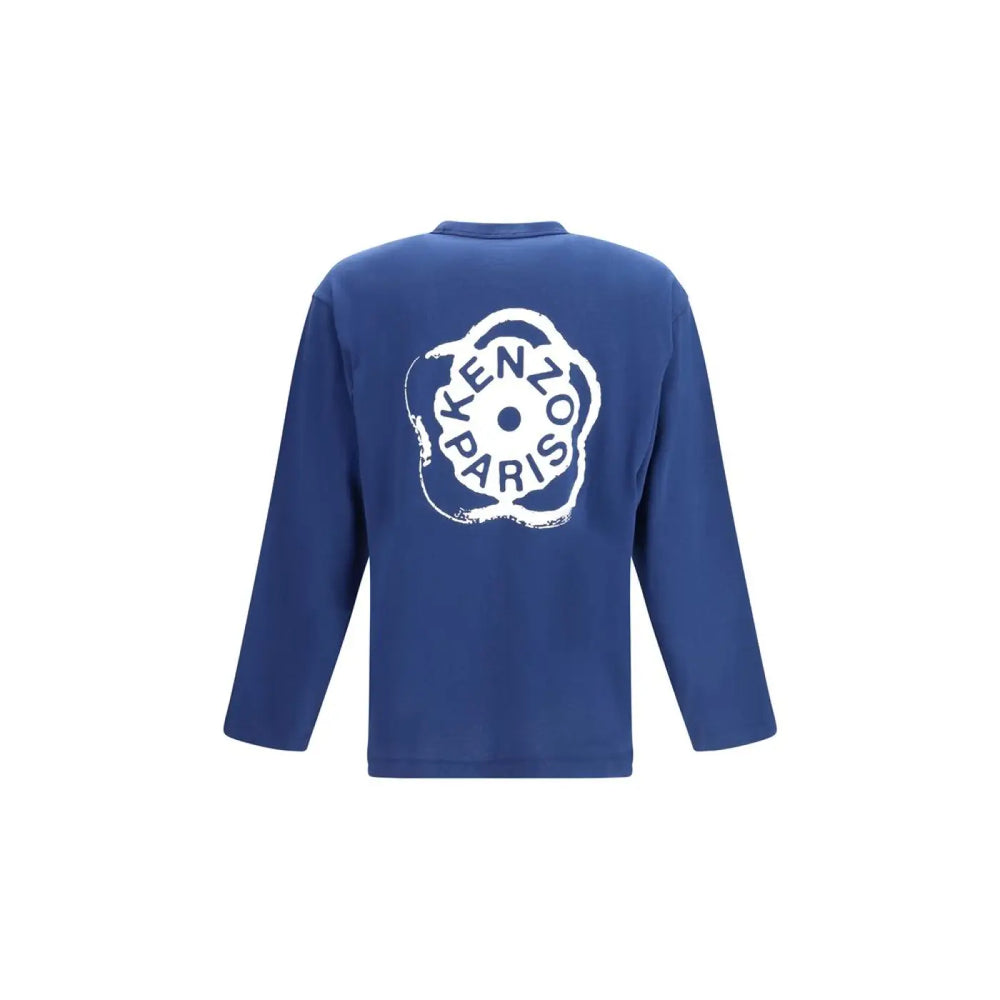 Kenzo Blue Cotton Sportswear