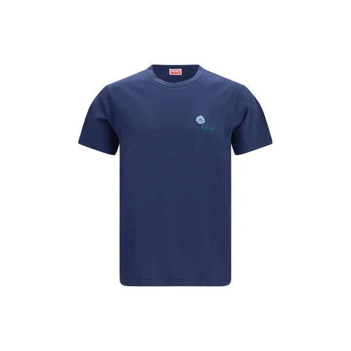Kenzo Blue Cotton T-shirt