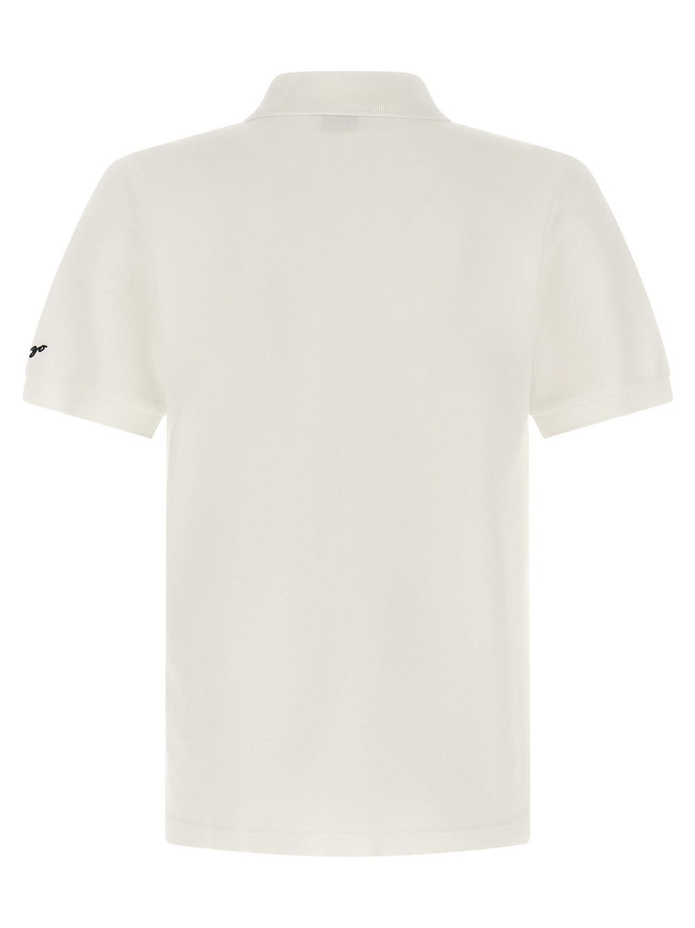 Kenzo White Cotton Polo Shirt