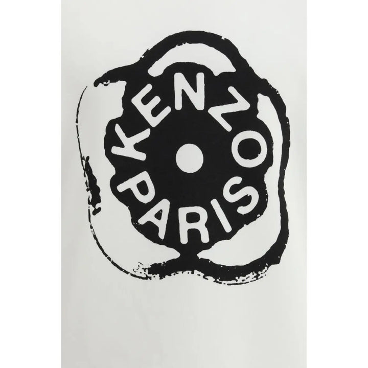 Kenzo White Cotton Sweatshirt