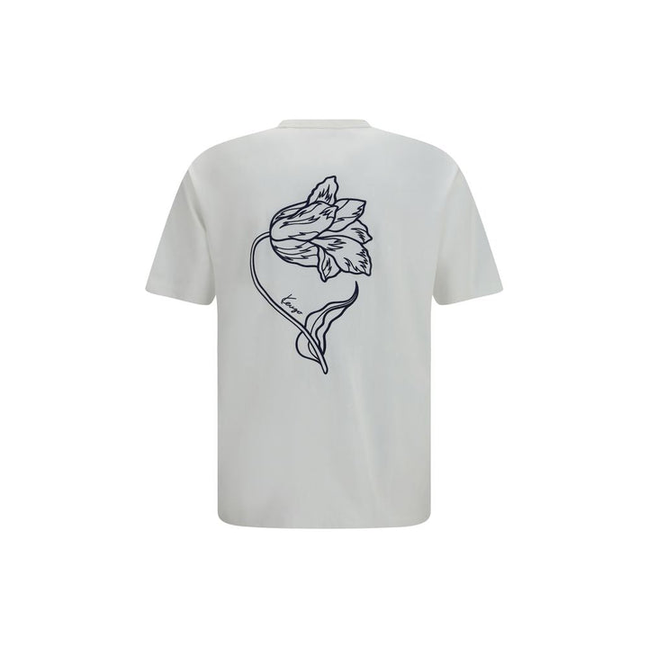 Kenzo White Cotton T-shirt