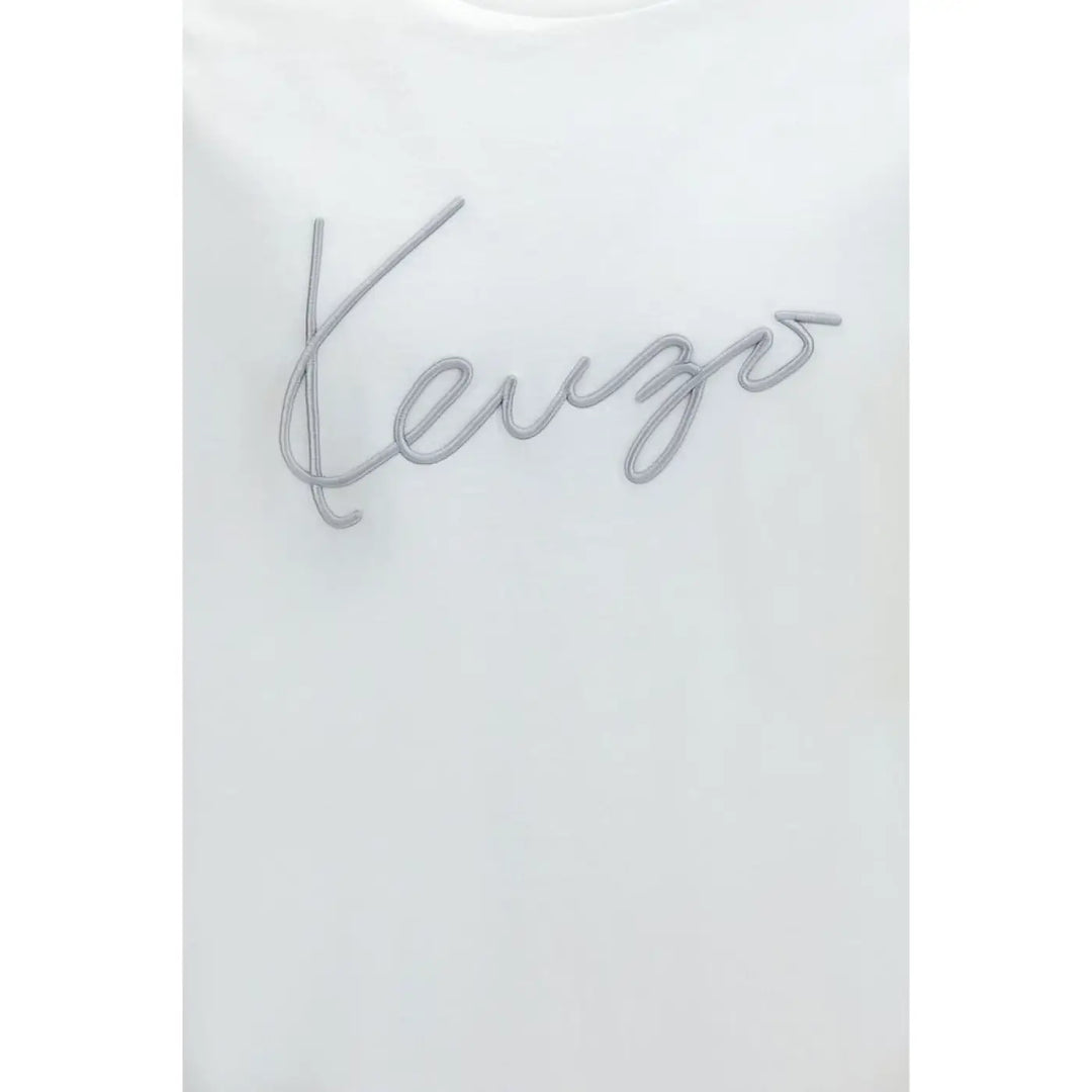 Kenzo White Cotton T-shirt