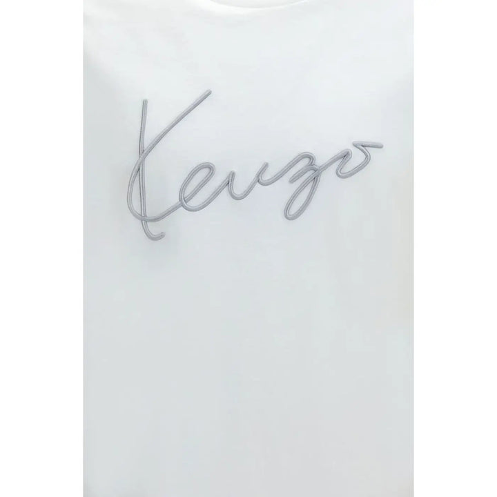 Kenzo White Cotton T-shirt