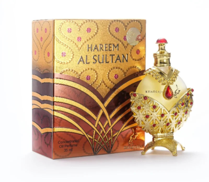 Exquisite Khadlaj Hareem Sultan Gold Concentrated EDP Unisex Fragrance