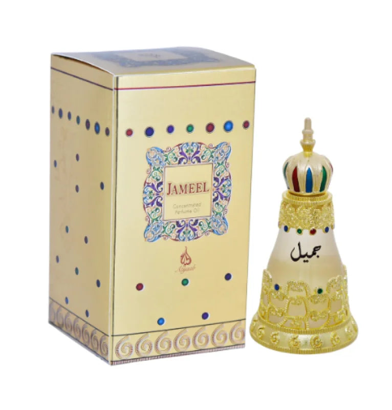 Indulgent Khadlaj Jameel Concentrated Perfume Oil Safe for Skin and Hair Unisex Fragrance