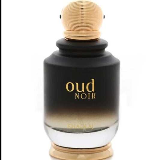 Khadlaj Oud Noir Spiced Saffron Raspberry Rose Fusion Unisex Fragrance
