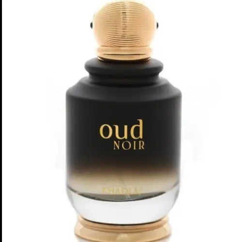 Khadlaj Oud Noir Enchantment with Spicy Saffron and Raspberry Notes Unisex Fragrance