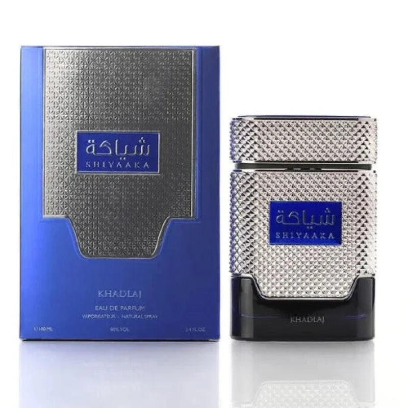 Khadlaj Shiyaaka Blue Eau Luxurious Citrus Spice Fragrance Men’s Cologne