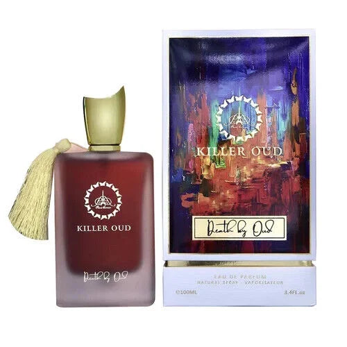 Killer Oud Death Gentleman Cologne Bold Woody Spicy Fragrance for Men Men’s Paris Corner