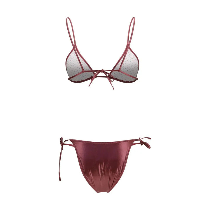 Kristina Ti Bordeaux Polyamide Bikini